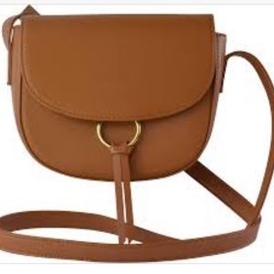 JJ Winters by Rachel Zoe Leather Crossbody Handbag